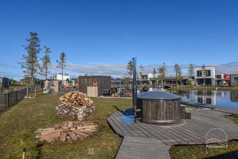 Apartamentai Melyna Jura Palanga Esterno foto