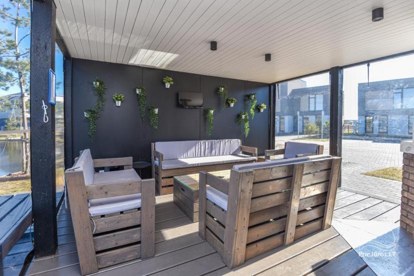Apartamentai Melyna Jura Palanga Esterno foto